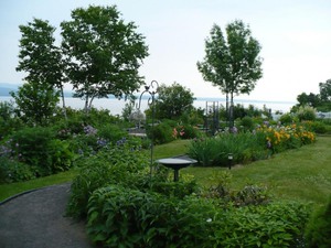 Jardin de Guy et Julie Prise par Un membre de la société d'horticulture 
