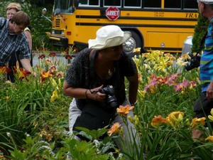 Les Jardins Osiris à St Thomas de Joliette; Laurence fera sûrement de très belles photos Prise par Nicole Sanschagrin