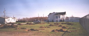 Création du Parc des Lilas en mai 2003. Prise par Société d'horticulture 