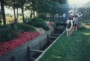 Le jardin d'Arlette Guy en 1996. Prise par Inconnu 
